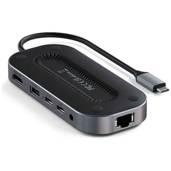Адаптер Satechi USB4 Multiport Adapter with with 2.5G Ethernet Space Gray (ST-U4MGEM)