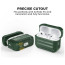 Чехол AhaStyle Rugged Protective Case для AirPods Pro 2 with strap Midnight Green (X003KE4A7N)