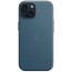Чехол Apple iPhone 15 FineWoven Case with MagSafe Pacific Blue (MT3G3)