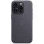 Чехол Apple iPhone 15 Pro FineWoven Case with MagSafe Black (MT4H3)