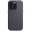 Чехол Apple iPhone 15 Pro Max FineWoven Case with MagSafe Black (MT4V3)