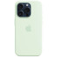 Чехол Apple iPhone 15 Pro Silicone Case with MagSafe Soft Mint (MWNL3)