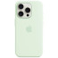 Чехол Apple iPhone 15 Pro Silicone Case with MagSafe Soft Mint (MWNL3)