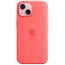 Чехол Apple iPhone 15 Plus Silicone Case with MagSafe Guava (MT163)