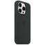 Чехол Apple iPhone 15 Pro Silicone Case with MagSafe Black (MT1A3)