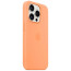 Чехол-накладка Apple iPhone 15 Pro Silicone Case with MagSafe Orange Sorbet (MT1H3)
