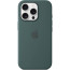 Чехол-накладка Apple iPhone 16 Pro Silicone Case with MagSafe Lake Green (MYYR3)