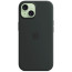Чехол Apple iPhone 15 Silicone Case with MagSafe Black (MT0J3)
