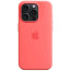 Чехол Apple iPhone 15 Pro Max Silicone Case with MagSafe Guava (MT1V3)