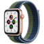 Ремешок для Apple Watch 45/44/42mm Sport Loop Abyss Blue/Moss Green (ML313)