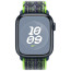 Ремешок для Apple Watch 41/40/38mm Bright Green/Blue Nike Sport Loop (MTL03)