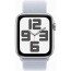 Apple Watch SE 2 2024 GPS 40mm Silver Aluminium with Blue Cloud Sport Loop (MXEE3)