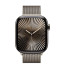 Apple Watch Series 10 46mm Natural Titanium with Natural Milanese Loop M/L (MWYC3)