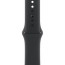 Apple Watch Series 10 42mm Jet Black Aluminium with Black Sport Band S/M (MWWE3)