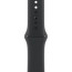 Apple Watch Series 10 GPS + Cellular 42mm Jet Black Aluminium with Black Sport Band M/L (MWX73)