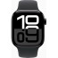 Apple Watch Series 10 42mm Jet Black Aluminium with Black Sport Band M/L (MWWF3)