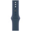 Apple Watch Series 9 41mm Silver Aluminium with Storm Blue Sport Band S/M (MR903)