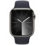 Apple Watch Series 9 GPS + Cellular 45mm Graphite Stainless Steel Case with Midnight Sport Band M/L (MRMW3)