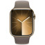 Apple Watch Series 9 GPS + Cellular 41mm Gold Stainless Steel Case with Clay Sport Band M/L (MRJ63)