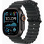 Apple Watch Ultra 2 Black Titanium with Black Ocean Band (MX4P3)