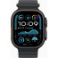 Apple Watch Ultra 2 Black Titanium with Black Ocean Band (MX4P3)