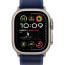 Apple Watch Ultra 2 Natural Titanium with Blue Trail Loop S/M (MX4J3)