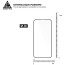 Защита экрана (стекло) ArmorStandart Pro 3D для Apple iPhone 15 Pro Black (ARM68219)