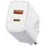 Зарядное устройство Baseus Compact Quick Charger U+C 20W White (CCXJ-B02)