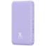 Дополнительный аккумулятор Baseus Magnetic Mini Wireless Fast Charge 5000mAh 20W с кабелем Nebula Purple (P10022107513-00)
