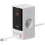 Зарядное устройство Baseus PowerCombo Digital PowerStrip 2AC+1U+1C+Retractable-C 65W Smart Version with 1.5m power cord