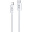 Кабель Blueo Braided PD Fast Charging USB-C/Lightning Cable (2m) White (BL012CL2)