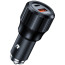 Зарядное устройство Choetech 63W Dual Port Fast Car Charger (TC0010)