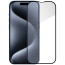 Защита экрана (стекло) Monblan для iPhone 15 Pro 2.5D Anti Static 0.26mm (Black)