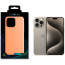 Чехол Monblan Magnetic Silicone MagSafe для iPhone 15 Pro Orange Sorbet