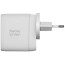 Зарядное устройство Native Union Fast GaN Charger PD 67W 3 Ports White (FAST-PD67-WHT-2CA)