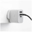 Зарядное устройство Native Union Fast GaN Charger PD 67W 3 Ports White (FAST-PD67-WHT-2CA)