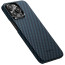 Чехол Pitaka MagEZ Case 4 для iPhone 15 Pro Twill 1500D Black/Blue (KI1508P)