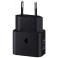 Зарядное устройство Samsung Type-C 25W Power Adapter Black (w/o cable) (EP-T2510NBE)