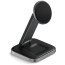 Беспроводное ЗУ Satechi 2-in-1 Foldable Qi2 Wireless Charging Stand Space Gray (ST-Q21FM)